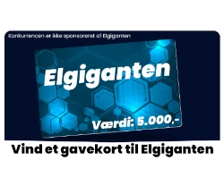 Vind et gavekort til Elgiganten på 5.000 kr